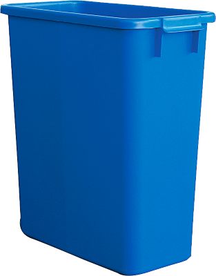 Abfallbehälter ohne Deckel, 60 Liter, blau