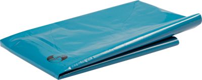Abfallsäcke Deiss, Volumen 120 l, L 1000 x B 800 mm, Recycling-LDPE, blau, 250 Stück