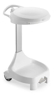 Abfallsammler 120 L HACCP, weiss