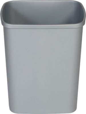 Abfallsammler Probbax, 25 l Volumen, rechteckig, Polypropylen, grau