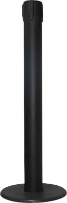 Absperrpfosten GLA85, ohne Gurt, H 1000 mm, mit Leerkassette