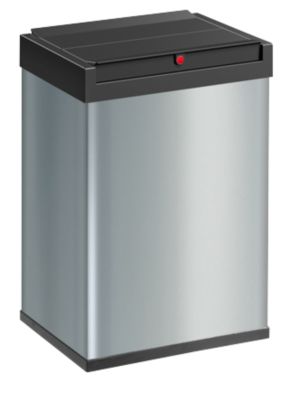 Afval Bak Big Box Swing - 40 l - zilver