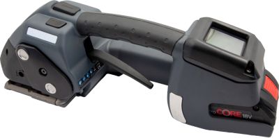 Akku Umreifungsgerät BW-ST, für Stahlbänder mit B 13-19 mm & Stärke 0,38-0,63 mm, Zugkraft 1000-5500 N, Touchscreen, wählbare Modi, schwarz