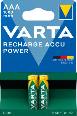 Akkus von VARTA, Micro AAA, 2 Stück