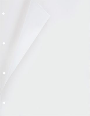 Aktenhülle FolderSys Premium, A4, bis 40 Blatt, B 240 x H 315 mm, gelocht, oben & an Lochrandseite offen, dokumentenecht, PE, transparent, 10 Stück