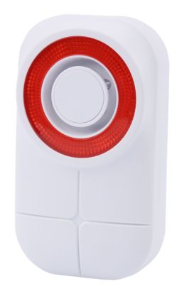 Alarmsirene Olympia für Protect/Pro Home-Systeme, kompakt, drahtlos, extra laut