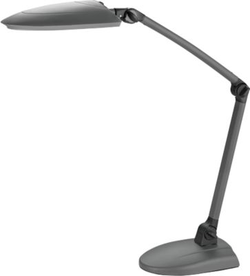 ALCO LED-Tischleuchte, satinierter Reflektor, Tischklemme bis 60 mm