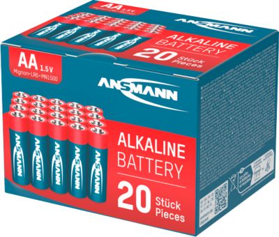 Alkaline Batterien Mignon AA/LR6, 1,5 V, 20 Stück