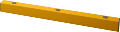 Ampere Bodenbarriere Rack-Mammut® Flex, Kunststoff, B 1200 x H 100 mm, verkehrsgelb