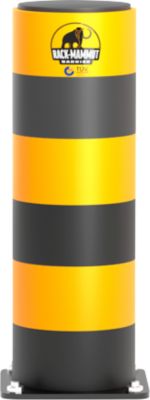 Ampere Rammschutz-Poller Rack-Mammut® Strong, Kunststoff, Ø 200 x H 600 mm, verkehrsgelb
