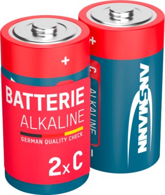 Ansmann Alkaline Baby C Batterien, 1,5 Volt