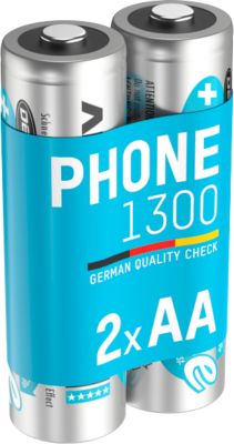 Ansmann DECT Phone Akku, Mignon AA, 2 Stück