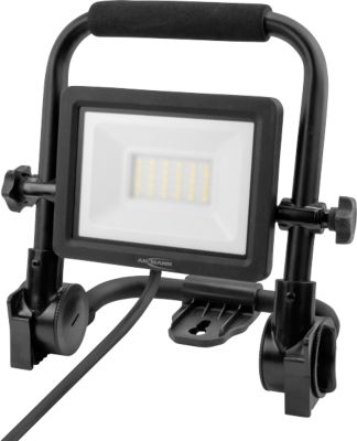 ANSMANN FL20W-AC LED Arbeitsstrahler, 2.200 Lumen, 20 W, IP65, Stossfest, mit Tragegriff, schwarz