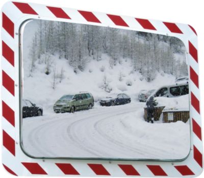 Antifrost-/Antibeschlag-Verkehrsspiegel Vialux, rechteckig