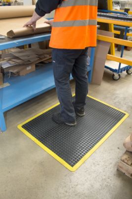Arbeitsplatzmatte Bubblemat Safety, 600 x 900 mm