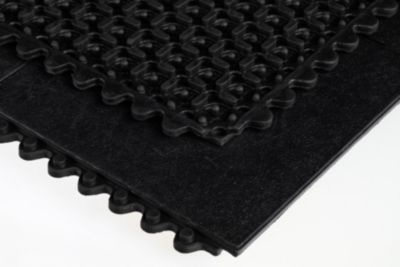 Arbeitsplatzmatte Yoga Industrie®, schwarz, 1 Stück