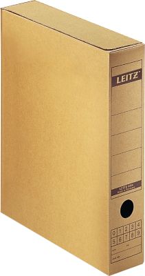 Archiv-Schachtel mit Verschlusslasche von LEITZ® 6084
