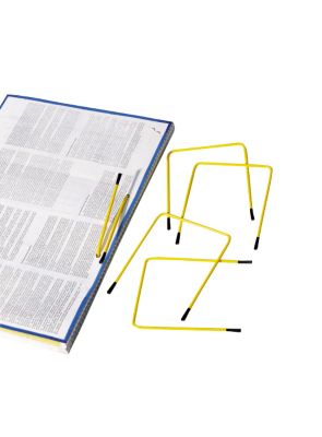 Archivbinder, Füllhöhe 80 mm, Draht, gelb, 100 Stück