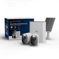 ARLO Ultra 3 - Netzwerk-Überwachungskamera - Außenbereich, Innenbereich - wetterfest - Farbe (Tag&Nacht)