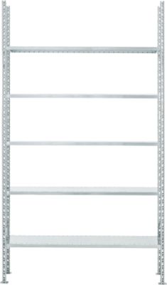 Armoire à étagères FBR 2200, Rayonnage de base, 1345 x 300 mm, 5 tablettes