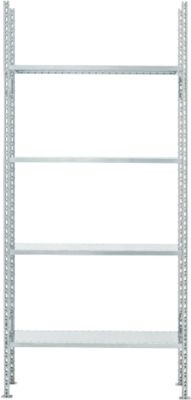 Armoire à étagères FBR 2200, rayonnage de base, 4 étagères, 1055 x 300 mm