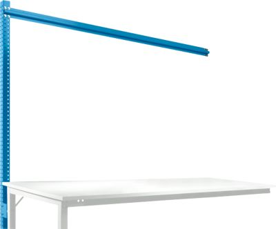 Aufbauportal f. Ansatztisch STANDARD Arbeitstisch-/Werkbanksystem UNIVERSAL/PROFI, 2000 mm, lichtblau