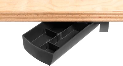Aufbewahrungsbox Unterbau-Schwenkschale SWING, drehbar, schwarz