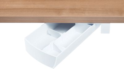 Aufbewahrungsbox Unterbau-Schwenkschale SWING, drehbar, weiß