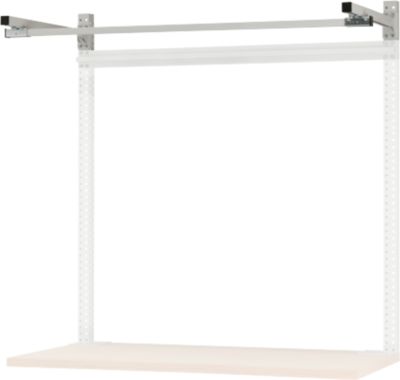 Ausleger für Tischbreite 1500 mm, pulverbeschichteter Stahl 