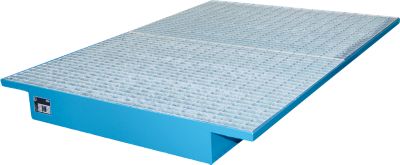Bacs suspendus pour rayonnages type EHW 1800, bleu RAL 5012