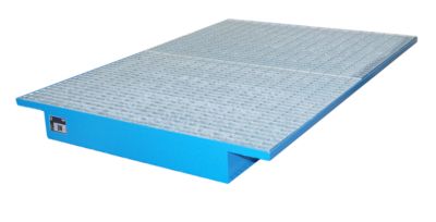 Bacs suspendus pour rayonnages type EHW 1800, bleu RAL 5012
