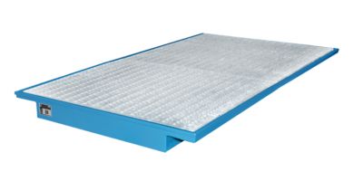 Bacs suspendus pour rayonnages type EHW 2200, bleu RAL 5012