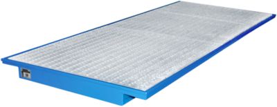 Bacs suspendus pour rayonnages type EHW 3300, bleu RAL 5012