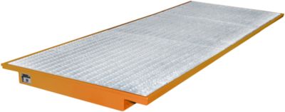 Bacs suspendus pour rayonnages type EHW 3600, orange RAL 2000