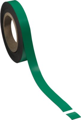 Bande magnétique, vert clair, 20 x 10000 mm