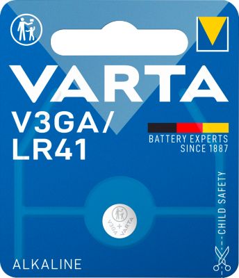 Batterie VARTA ALKALINE Special V3GA/LR41, 1 Stück