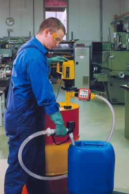 Behälterpumpenset BS Vario, elektrisch, Tauchtiefe 500 mm
