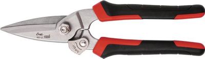 BESSEY Combischere D52-2, Gesamtlänge 203 mm, Schneiden 53 mm, 2K-Griff, verzahnte Klinge, verchromt