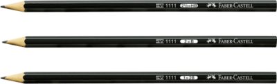 Bleistift Faber-Castell 1111, 12 Stück, 2B