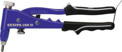 Blindnietmutterhandgerät GBM10 L.260mm Gewicht 0,6 kg Hub 7mm Gewindedorn M5