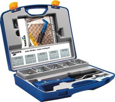 Blindnietsortiment Junior -Nietbox 352tlg.NTX u.Blindniete Alu/Stahl,St