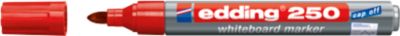 Boardmarker Edding 250, 1 Stück, rot