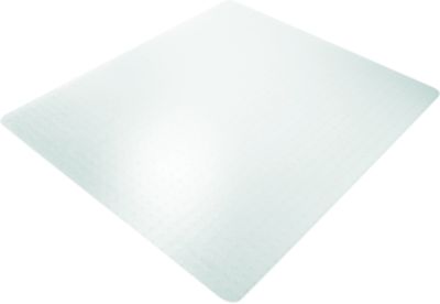 Bodenschutzmatte Duragrip Meta- RS Office Products, für Teppichböden, Ankernoppen, strukturiert, transparent, L 1200 x B 900 mm