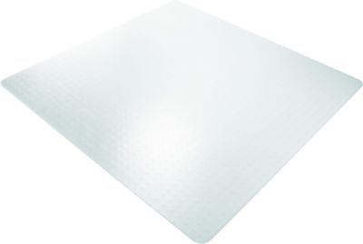 Bodenschutzmatte ECOGRIP HEAVY, für Teppichböden, Ankernoppen, temperaturbeständig, transparent, L 1200 x B 1100 mm