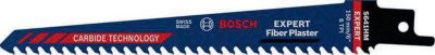 Bosch Säbelsägeblatt Expert Fiber Plaster S 641 HM, L 150 mm, B 19 mm, Carbide Technology, für Faser- und Gipsmaterial
