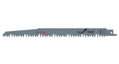 BOSCH Säbelsägeblatt S 1531 L, HCS, geschränkt, TPI 5, L 240 x B 19 mm, für Holz & Kunststoff, 100 Stück