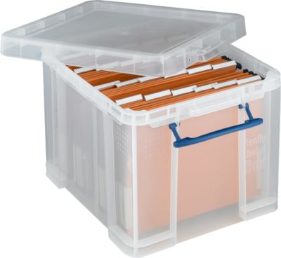 Box, Kunststoff, Really useful Boxes SET, 35 l + 25 Hängemappen