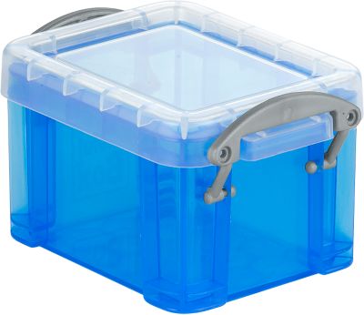 Box, Kunststoff, transparent blau, 3 l