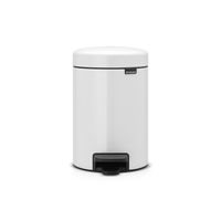 Brabantia 112126 Mülleimer 3 l Rund Weiß 11 21 26