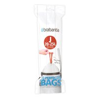 Brabantia PerfectFit - Mülleimerbeutel - Zugschnur - 23 L - Polyethylen hoher Dichte (HDPE)